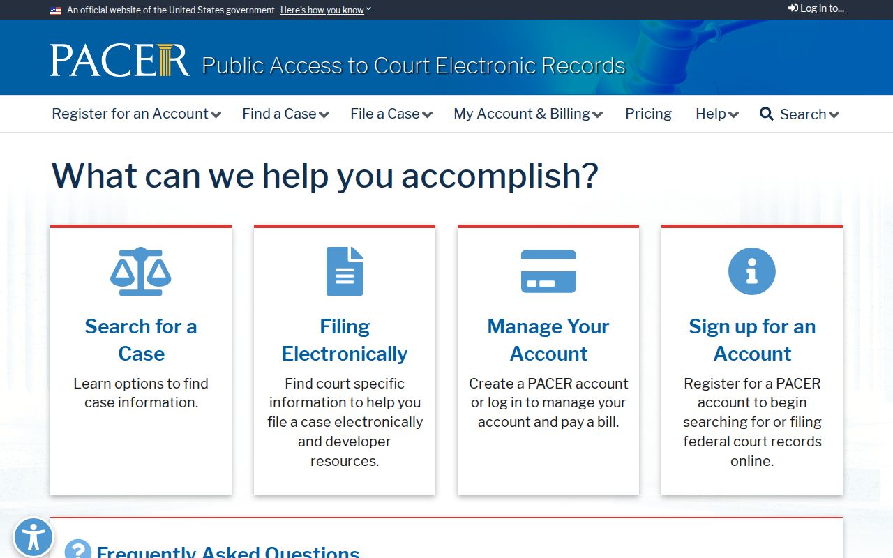 Melbourne criminal records federal PACER case search